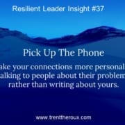 Developing Resilient Leaders